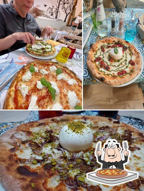 Prenditi tra le molte varianti di pizza