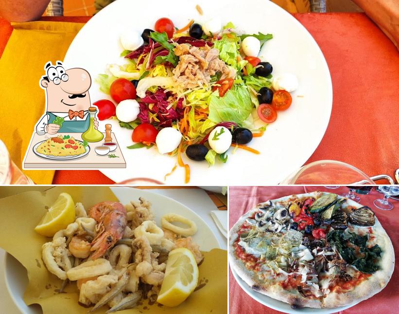 Platti al Pizzeria Ai Vogaor