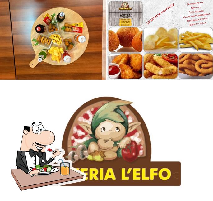 Gerichte im Pizzeria l'Elfo