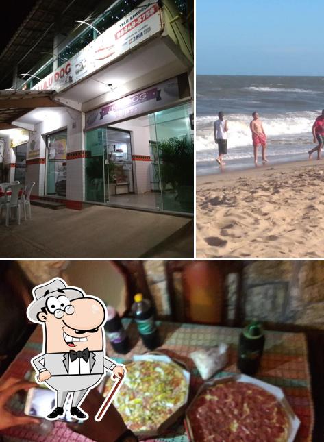 O exterior do Lulu Dog Lanches