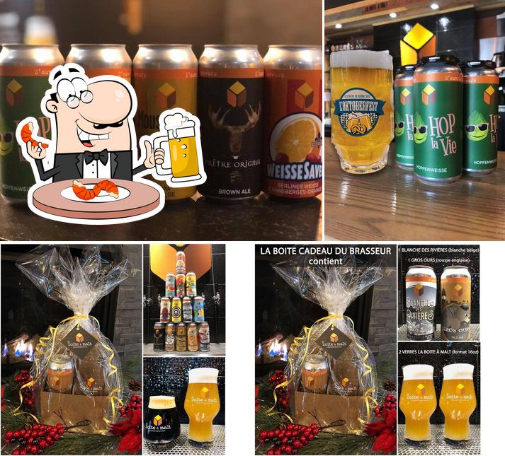 Microbrasserie La Boite à Malt boutique et salon St-Flavien