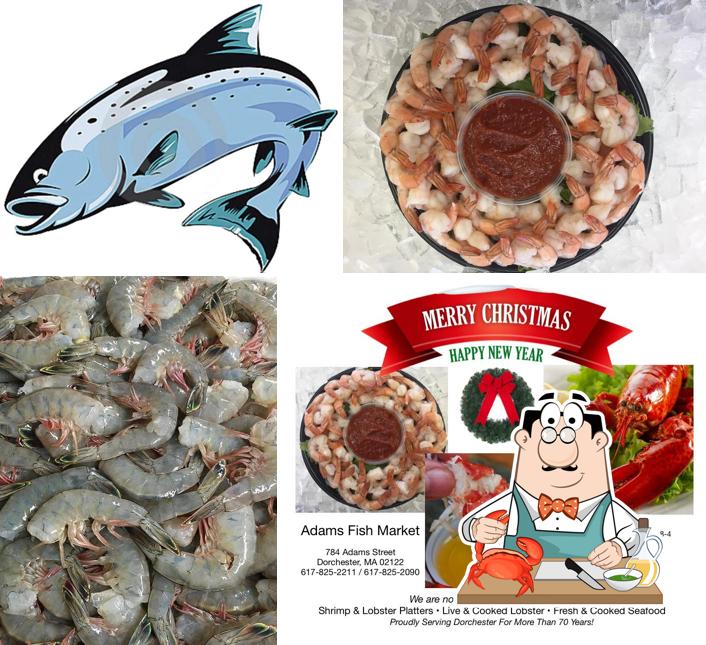 Adams Fish Market in Boston Restaurant menu and reviews