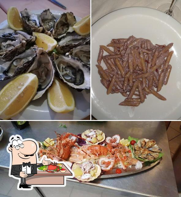 Commandez des fruits de mer à Ristorante La Zingarella