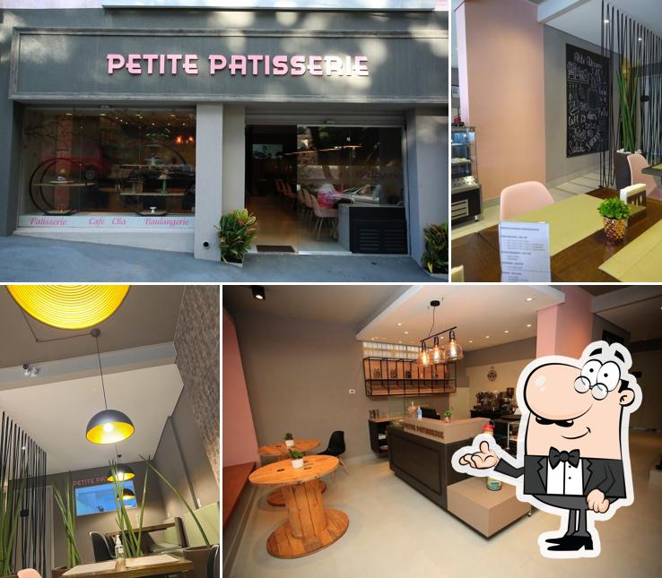 O interior do Petite Patisserie