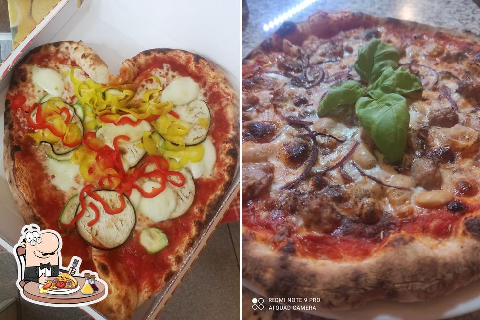 A pizzeria antica italia, puoi assaggiare una bella pizza