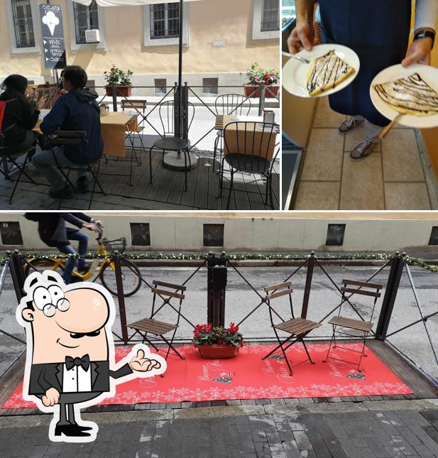 Dai un'occhiata agli interni di Gelato Dipendente