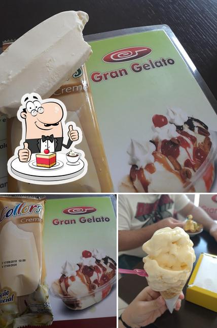 Gran Gelato oferece uma variedade de sobremesas