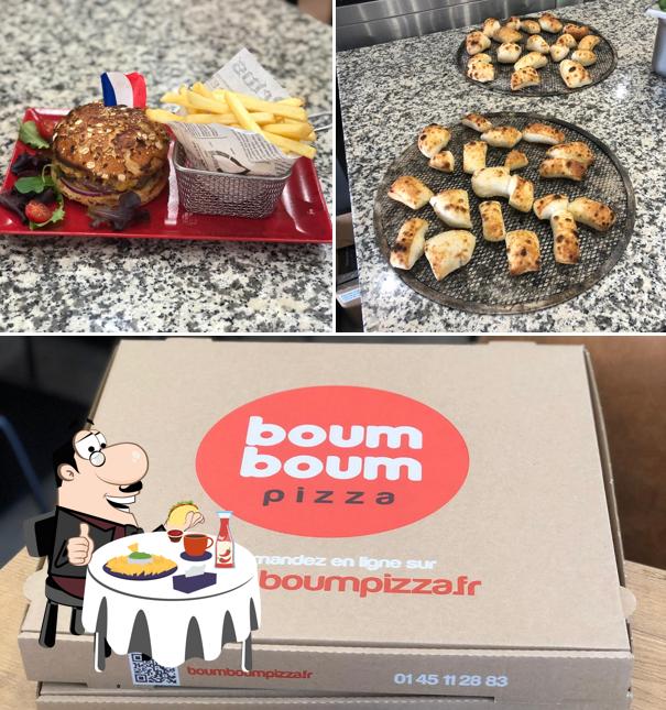 Commandez un hamburger à Boum Boum Pizza