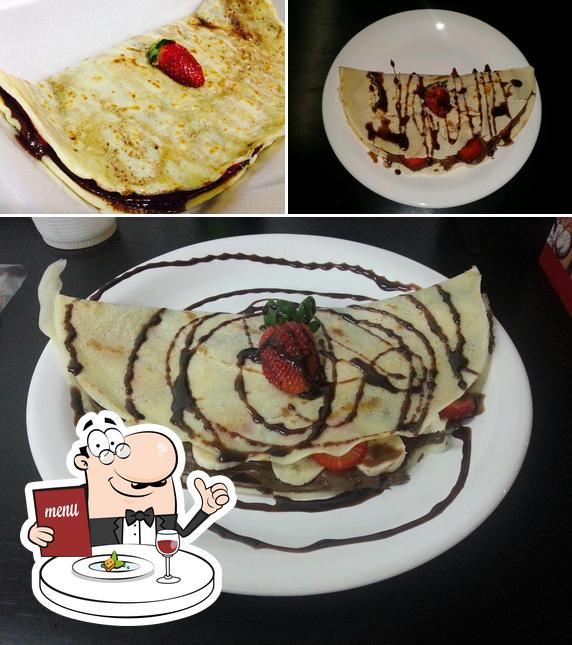 Comida em Casa do Crepe Francês