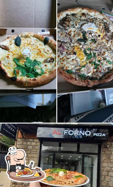 Choisissez des pizzas à Pizza Al Forno