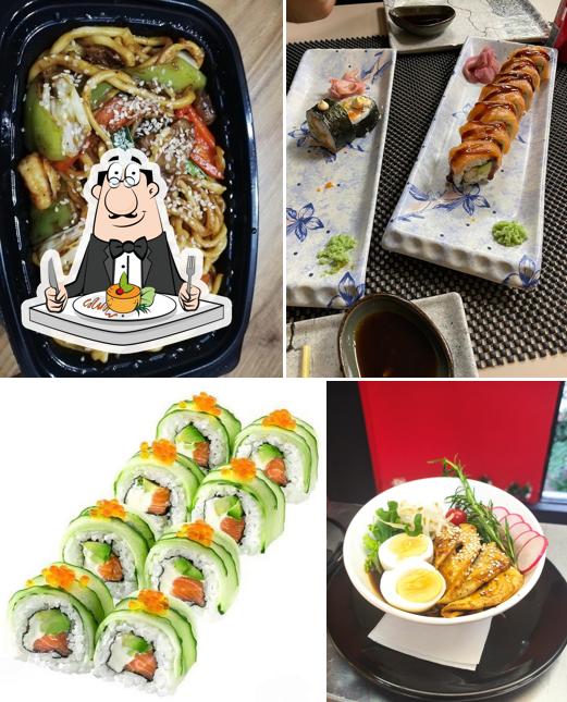 Comida en Sushi House