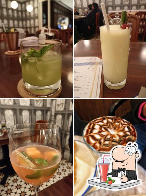 Try out different beverages offered by Sly Granny Cafe