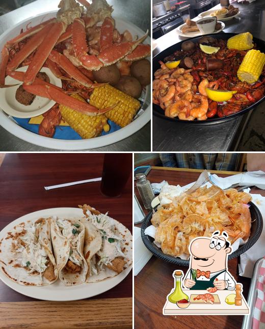 Order seafood at The Tackle Box - Catfish, Seafood, & Southern Home Cooking