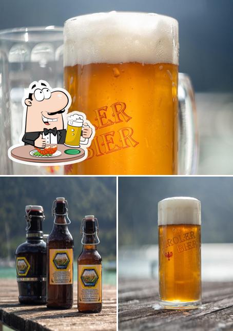 Tiroler Bier Halle offers a selection of beers