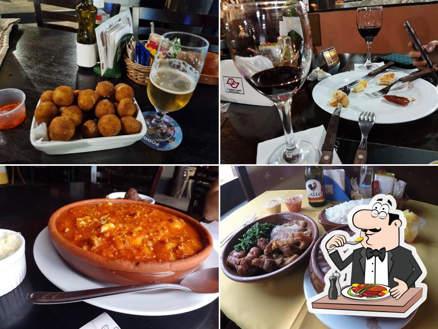 Platos en Fazendinha Bar