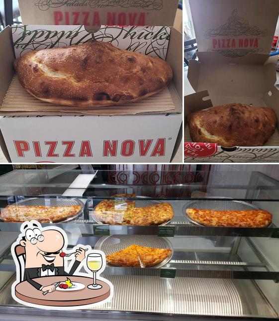 Food at Pizza Nova