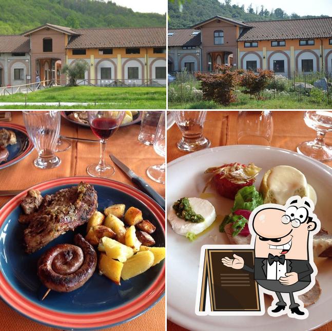 La immagine di esterno e cibo da Agriturismo Cascina Scola