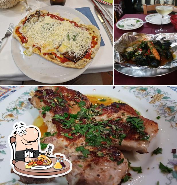 Choisissez des pizzas à Trattoria Via Monte S. Agata