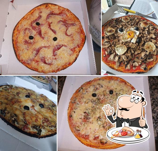 Choisissez différents types de pizzas