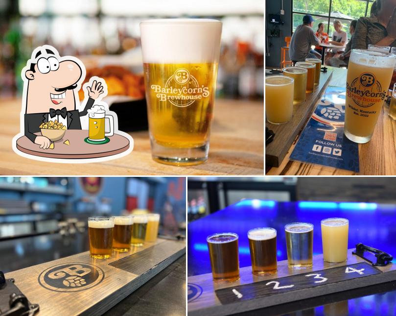 Barleycorn's Brewhouse in Wilder Restaurant menu and reviews