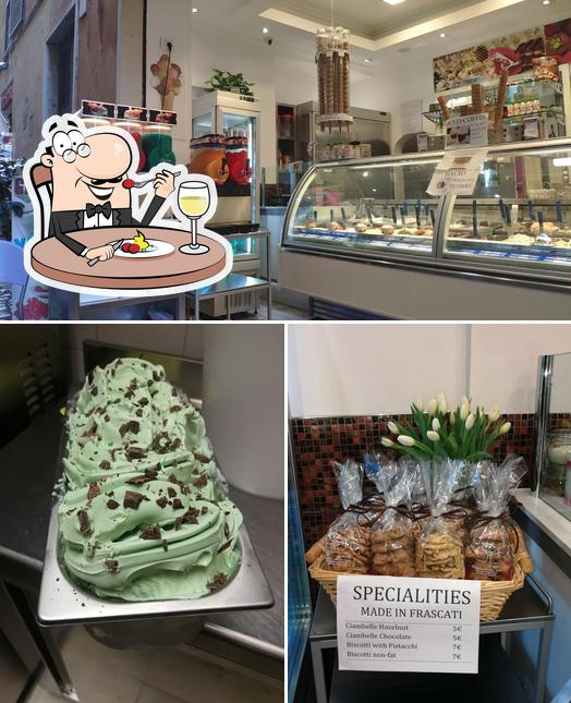 Nourriture à Buccianti Gelateria