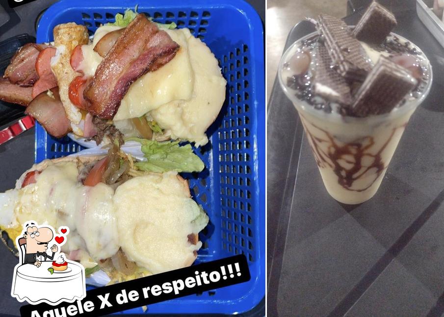 Dburgue sanduicheria serve uma gama de pratos doces