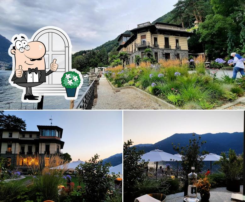 Gli esterni di Langosteria Lago di Como