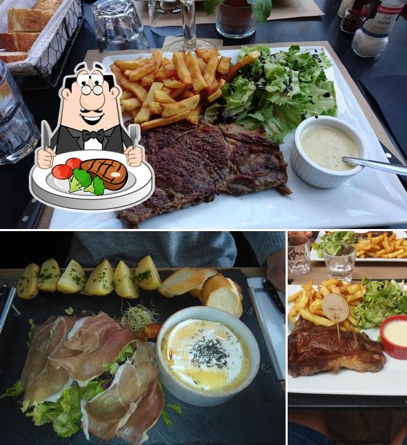 Закажите блюда из мяса в "La Brasserie Des Artistes"