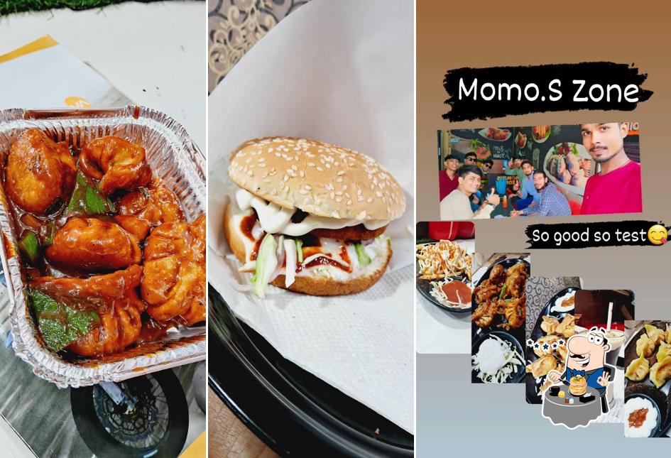 Food at Momos Zone