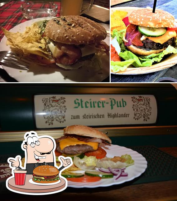 Les hamburgers de STEIRERPUB will conviendront une grande variété de goûts