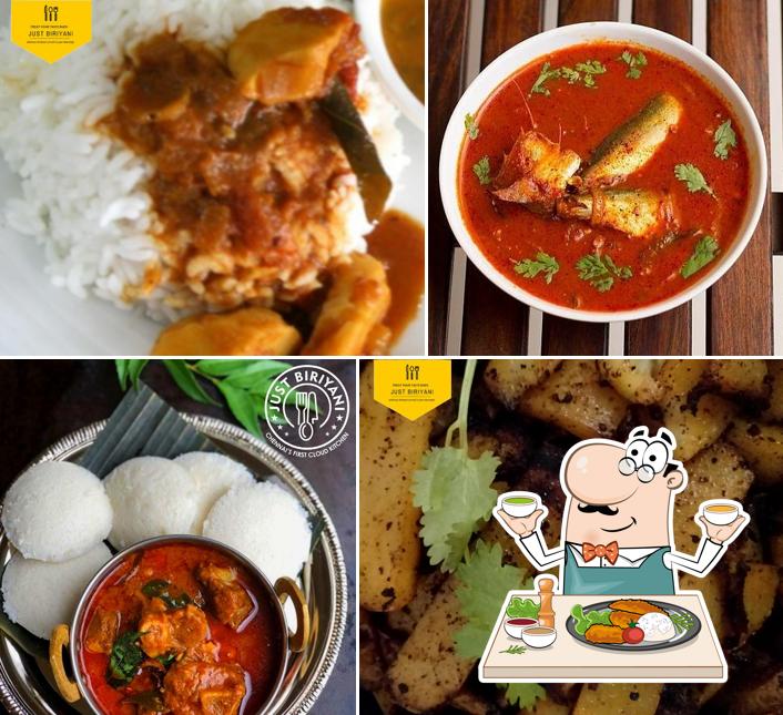 Food at Just Biriyani