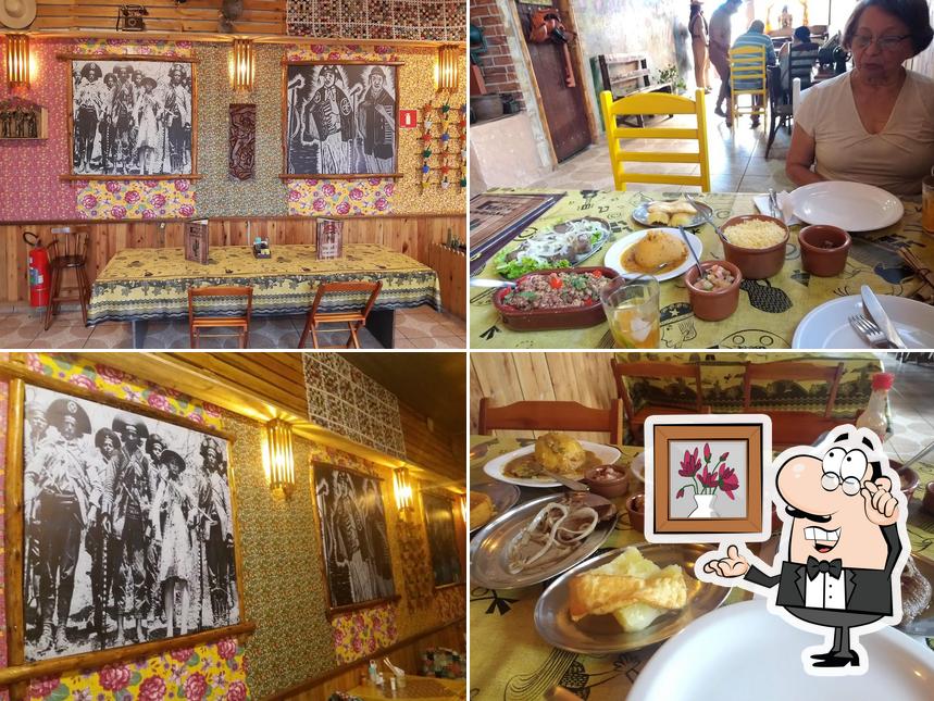 Veja imagens do interior do Restaurante Família Fulô