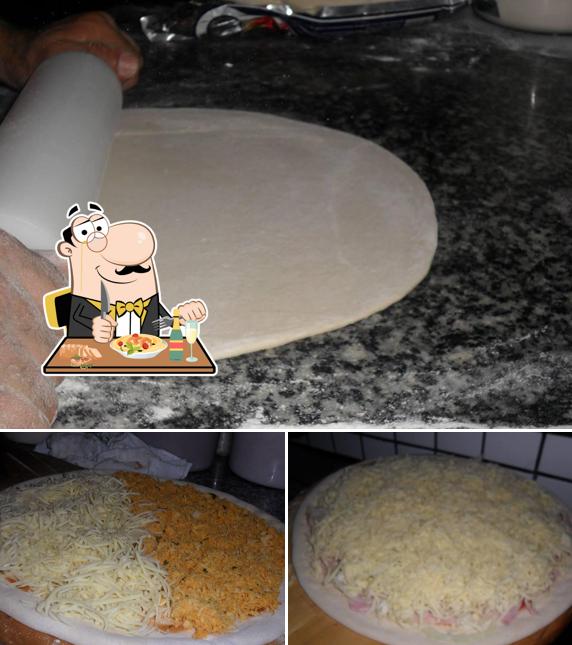 Platos en Era da Pizza Pizzaria
