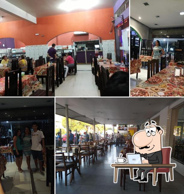 Veja imagens do interior do Pizzaria Pinguim