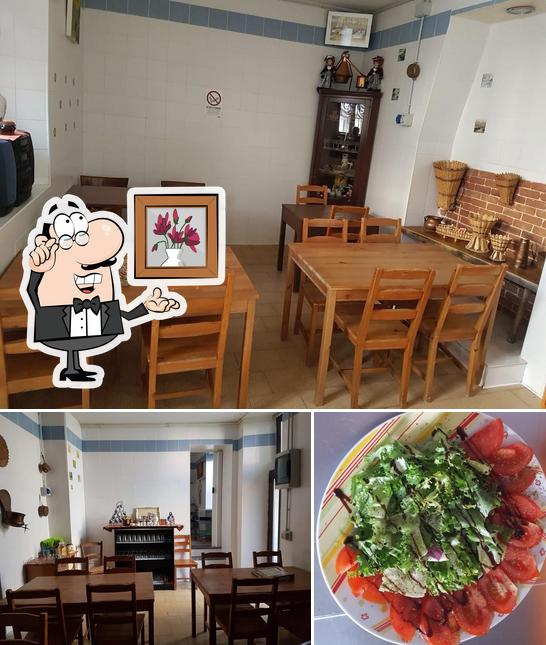 Tra le diverse cose da Bar La Rondinella Di Zeller Cinzia Oggiogno - Cannero Riviera VB si possono trovare la interni e cibo