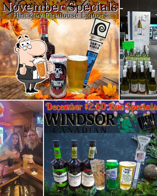 Hinckley Firehouse Liquor Store in Hinckley Restaurant menu and reviews