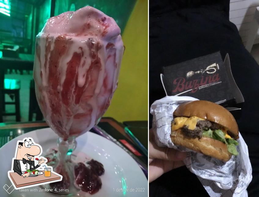 Comida em Buzina Burguer e Comedoria