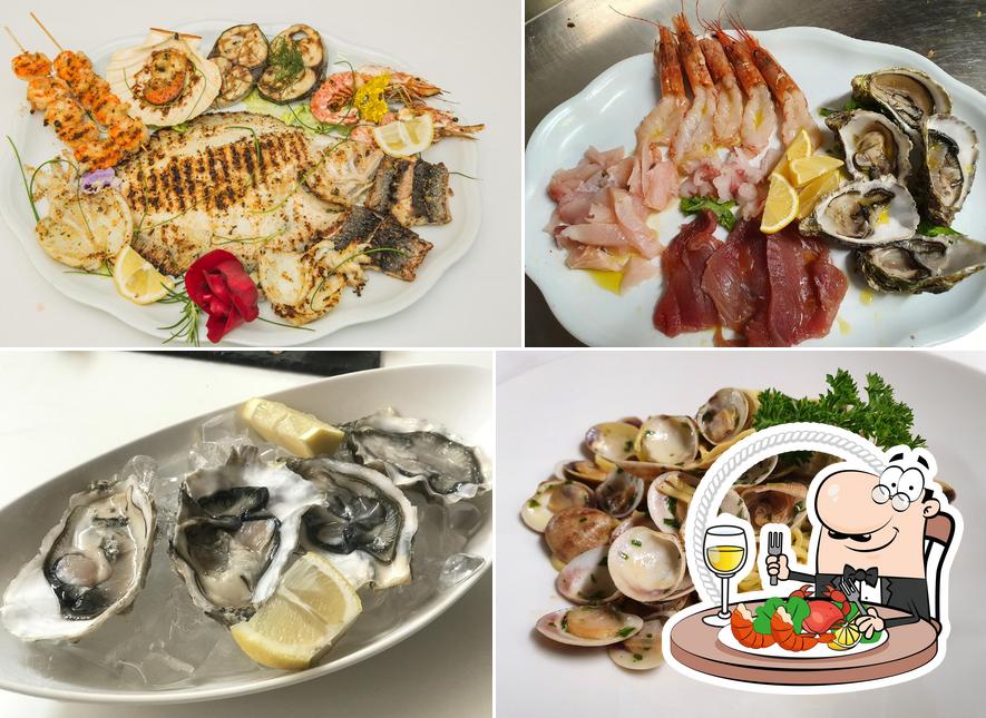 Prenditi la cucina di mare a Ristorante Hotel Pozzi