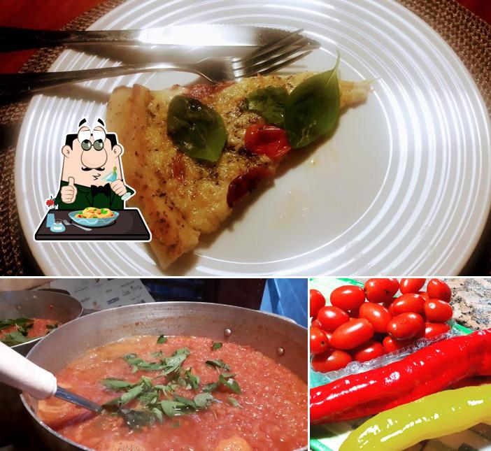 Platos en O Veleiro Pizzas Massa descanso longo e fermentação natural assadas na Lenha