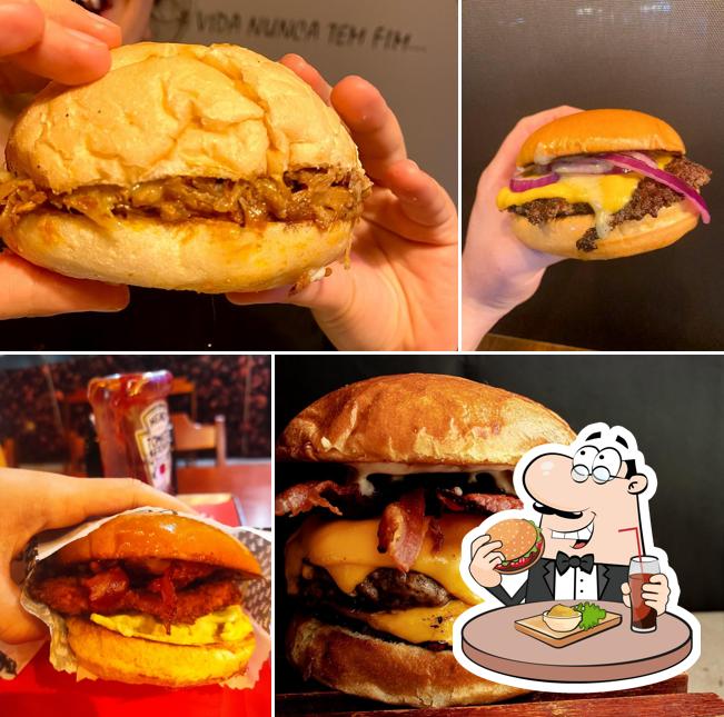 Os hambúrgueres do Quebec Burger irão satisfazer diferentes gostos