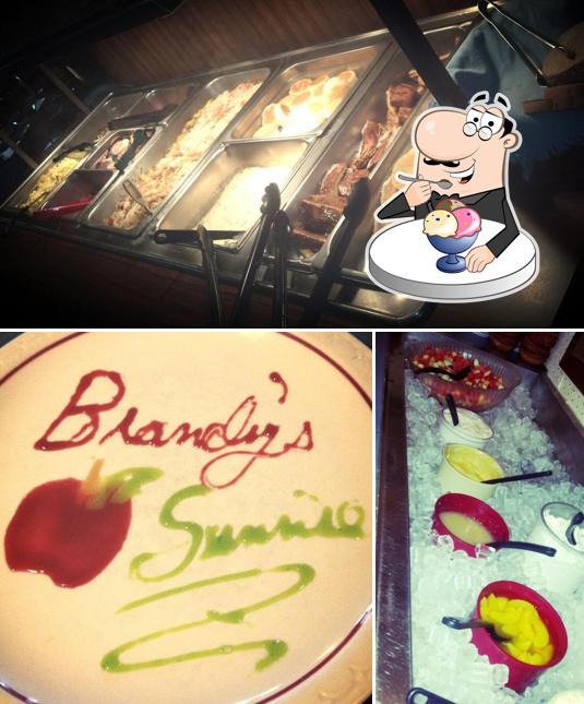 Brandy's Sunrise Restaurant serves a selection of desserts