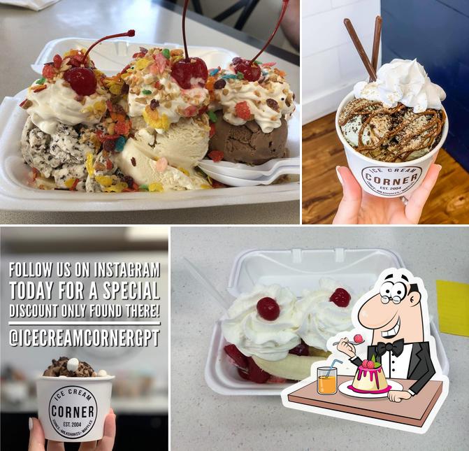 Ice Cream Corner in Gulfport Restaurant menu and reviews