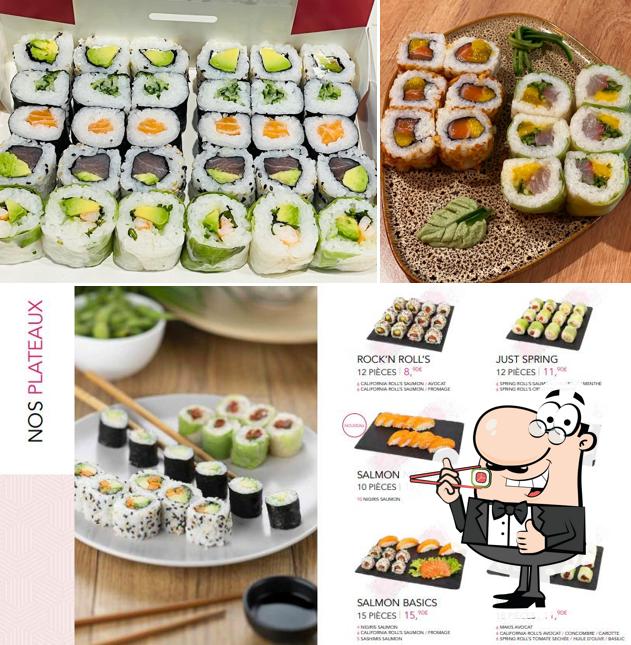 Les sushi sont disponibles à Lady Sushi Béziers