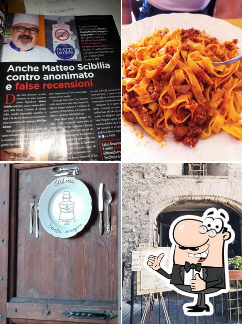 Voici une image de Osteria da Santu Mangione