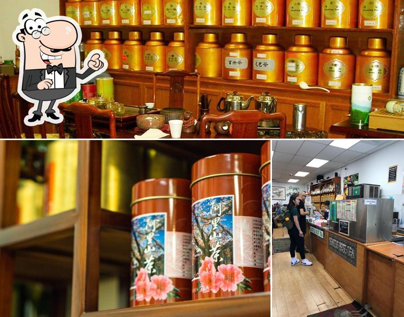 The interior of Seattle Best Tea