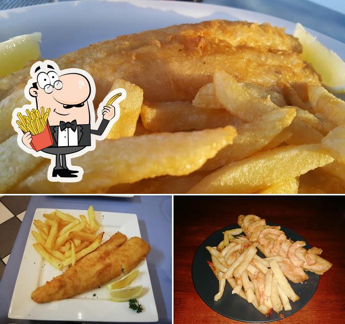 A George's Best Fish & Chips vous pouvez commander des frites, des pommes frites