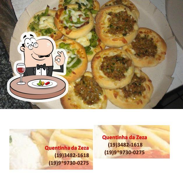 Platos en Quentinha e pizzaria da Zeza ?guas de São Pedro SP