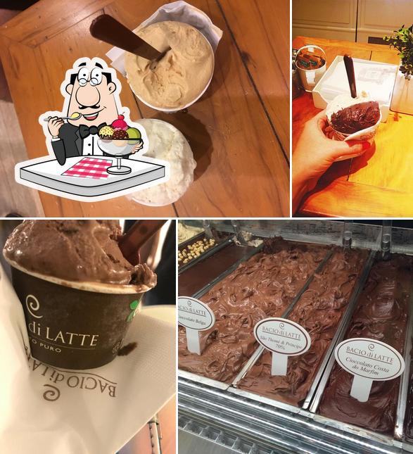 Bacio di Latte Gelateria - Bourbon Shopping São Paulo provê uma seleção de pratos doces