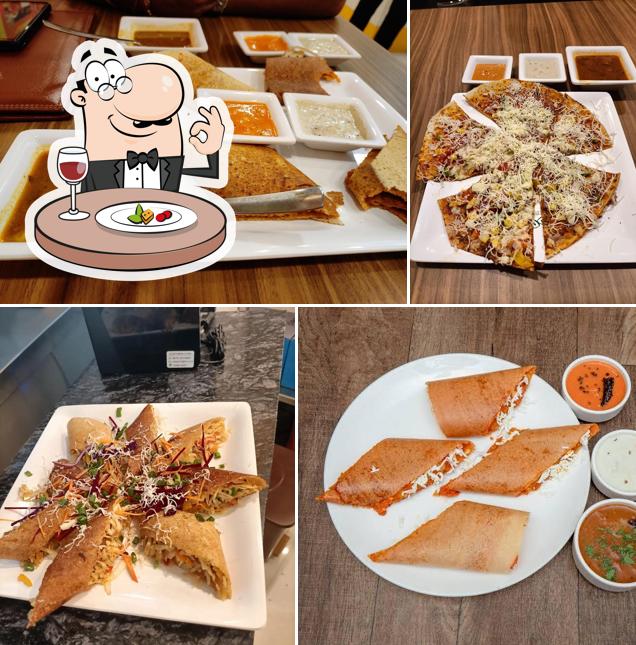 Meals at Dosa Plaza (Punjabi Tadka)
