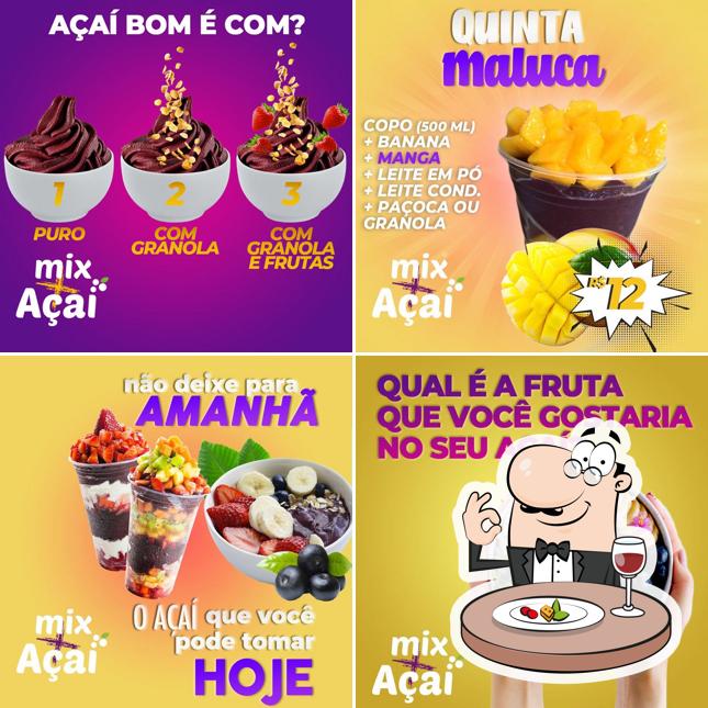 Comida em Mix + Acai